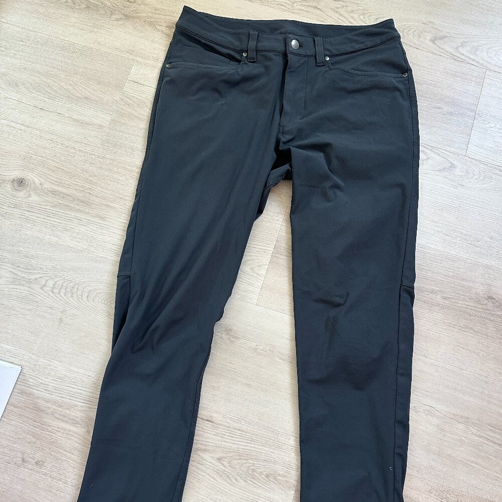 ABC Slim-Fit Trouser 30"L Warpstreme- Obsidian